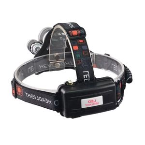 High Power 3 LED Headlamp with Zoom Focus and Long Battery Life