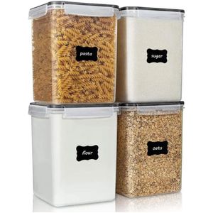 4pcs BPA Free Food Storage Containers