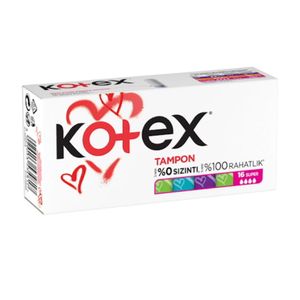 Kotex Tampons – Comfortable & Reliable Protection, 16 Count