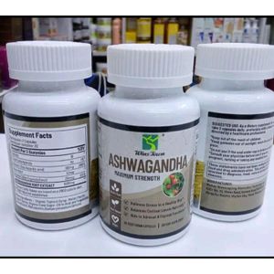 Ashwagandha Extract Helps reduce CORTISOL  for Stress Management, Focus, and Energy – Enhances Mood, Stamina, and Mental Clarity