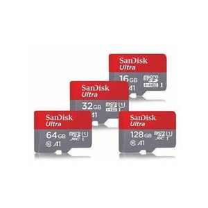 Sandisk 2GB, 4GB, 8gb, 16gb, 32gb, 64gb, 128gb, 256GB MicroSD Memory Card Class 4 TF Card Reliable Flash Storage for Phones Cameras MP3 Players Durable Compact Data Storage Card for Android Feature Phones Universal Compatibility