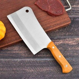 Professional Butcher Bone Knife Solid Wood Handle