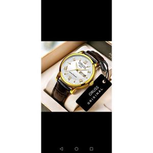 ORUSS Men Day & Date Watch