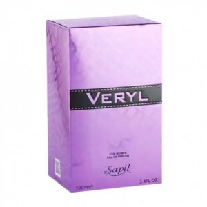 Sapil  Veryl Eau de Parfum 100ml  Spicy Floral Fragrance for Women  Long-Lasting