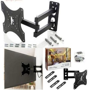 Home Design  BEST METALLIC Full Motion 360 Degree TV WALL HOLDER MOUNT BRACKET // TV STAND FOR TV 14 inch -55 inch TILT ROTATING WALL MOUNT STRONG BRACKET // TV STAND// TV WALL SUPPORTER // TV WALL PROTECTOR // TV - WALL CONNECTOR FOR 43 INCH // 43" Smart TV