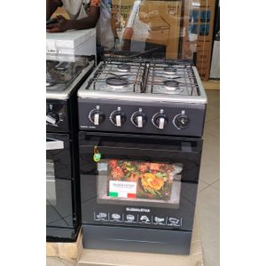 Global Star Full Gas Standing Cooker – 4 Gas Burners, Oven & Grill