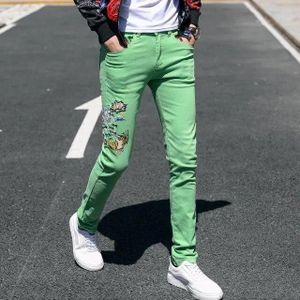 Men's Green Jeans