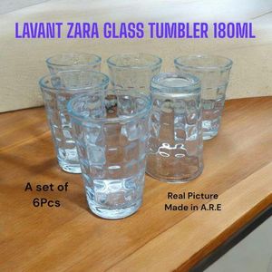 Plain Glass Tumbler For Drinks