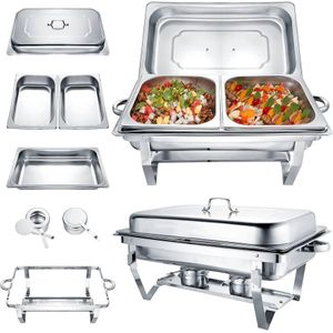 High quality stainless steel 11L chaffing dish