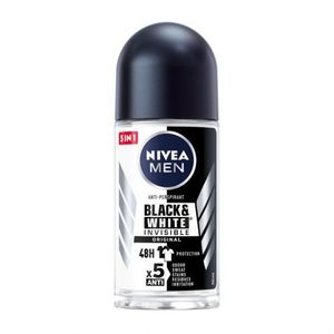 NIVEA Black & White Invisible Silky Smooth Anti-Perspirant Rollon