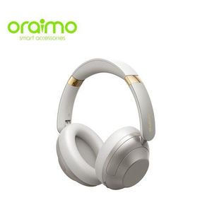 Oraimo BoomPop Pro Wireless Headphones Over-Ear Hybrid Noise Cancellation - Gold