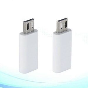 2PCS/Set Type-C Female to Micro USB Data Adapter