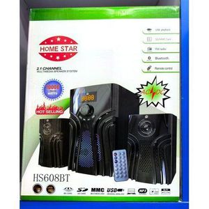 Home Star HS608BT 2.1 Channel Multimedia Speaker System