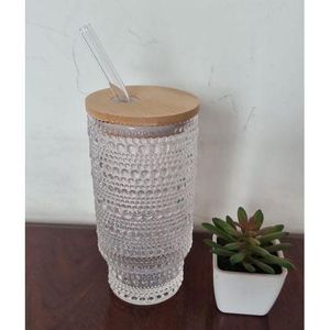 Transparent Thick glass 320ml or 11Oz crystal smoothie glass