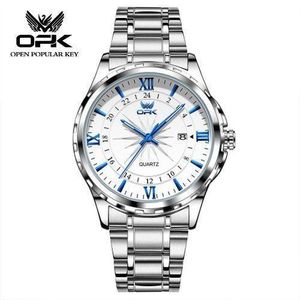 Opk Watches Men Wristwatch Waterproof Luminous Quartz Watch