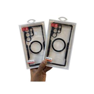 Xundo Airbag Shockproof Bumper Shell Back Transparent Acrylic + TPU Buffer Case Cover for Samsung Galaxy S22+ (Plus) with magsafe