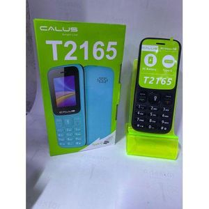 CALUS T2165 Kabambe Classic Dual SIM Phone with Type-C Charging, Wireless FM, Torch, Loudspeaker, Expandable Memory, and Long Battery Life feature button phone featured phones -black