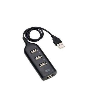 4 Ports USB Hub USB Adjustable Adapter - compatible with MacBook, laptop, Surface Pro, PS4, USB flash drive, external hard drive laptop dock