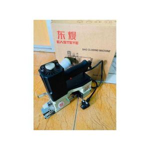 Manual Industrial Portable Bag Closer Bag Stitching Sewing Sealing Machine - BLACK