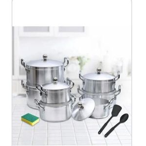 TC 14pc Stainless Steel Cookware