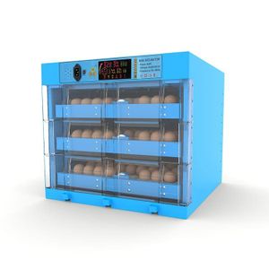 Home and Commercial 192 Eggs Automatic Eggs Incubator Temperature Control Hatcher Automatic Poultry Egg Incubator 