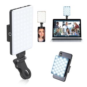 LED Selfie Light with Clip, Makeup Fill Light for Laptop Phone or Notebook