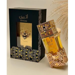 Lattafa Atheeri Eau De Parfum 100ml for Women Long Lasting Feminine Floral Vanilla Amberwood Perfume Elegant Everyday and Special Occasion Fragrance