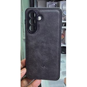 Samsung Galaxy A36 Retro Magnetic Faux Leather Protective Case With Camera Bumper Luxury Leather Cover