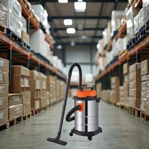 Astramilano AMC-20L Wet & Dry Vacuum Cleaner - 20L Stainless Steel Drum