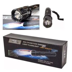 3-in-1 Rechargeable Home Sercurity Self-Defense Electric Shock Laser Pointer Torch