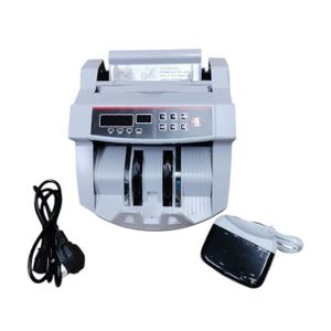 Highly Accurate High Speed Multi-Currency Cash Bank Notes Bill Money Counting Machine With Automatic Fake Note Detection