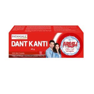 Patanjali DANT KANTI FRESH ACTIVE GEL TOOTHPASTE-45g