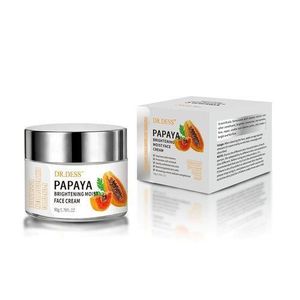 DR.DESS Papaya Brightening Moist Face Cream Hydrates Brightens Fades Dark Spots Smooth Radiant Even-Toned Skin Daily Glow Moisturizer