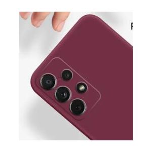Soft Silicone Back Cover for Samsung Galaxy M31s - Maroon, anti-fingerprint, anti-scratch, durable silicone case