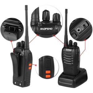 Baofeng BF-888S Handheld UHF Radio 16 Channel Walkie Talkie