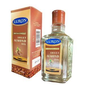 Luron 100% Pure & Natural SWEET ALMOND OIL For Skin MOISTURIZER ANTI-WRINKLE DARK CIRCLES BLACKHEADS ACNE BLEMISHES Hair LONG & HEALTHY SPLIT ENDS HAIR FALL DANDRUFF CONDITIONER bc