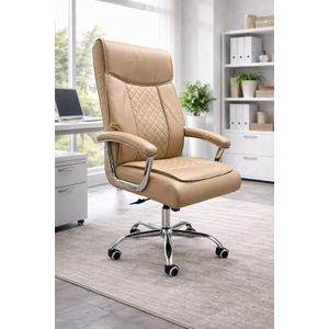 Premium High Back Office Chair with Chrome Legs