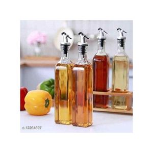 Glass Jar Vinegar/Oil Dispenser Bottle