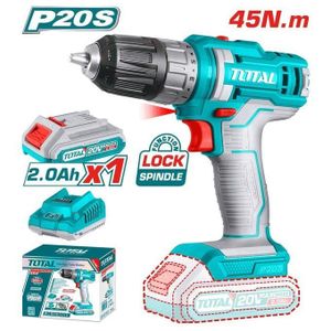 TOTAL TDLI200518 Cordless drill Voltage: 20V