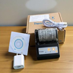 Portable Supermarkets Fast Connectivity Portable Pocket Handheld Mini 58mm USB POS Bluetooth Thermal Receipt Printer
