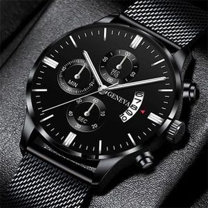 Ultra Thin Stainless Steel Mesh Belt Quartz Business Watch
