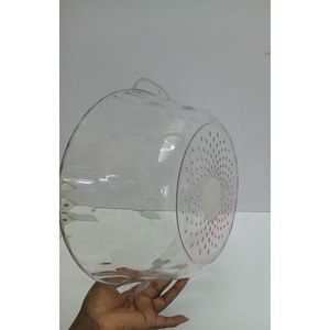 Acrylic Fruit Bowl, Fruit Basket Holder, Salad Bowls Popcorn, Chips, Dips, Condiments