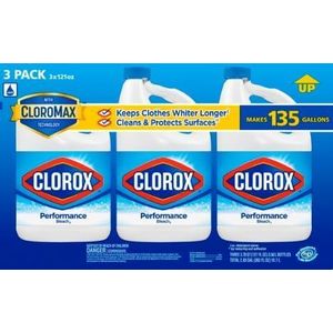 CLOROX Performance Bleach. bottles, 3 pk