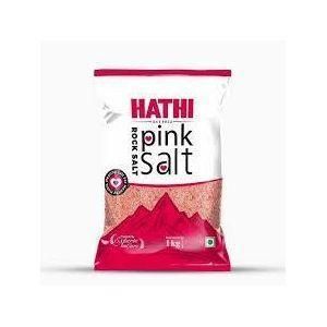 HATHI Pink 100% Pure & Natural Mineral Rich Pink Rock Salt-1kg.