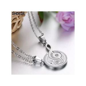 Music Note Couple Necklace