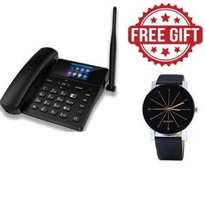 SQ  LS 938 Desktop Wireless Telephone//(Dual Sim)//free watch