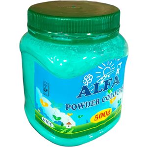 Alfa Art & Craft WATER COLOUR POWDER Green Hand/Brush/Splash Colouring nk
