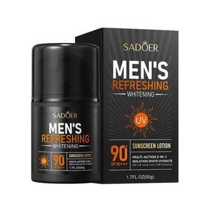 Organic SADOER Men's Refreshing Whitening sunscreen non-greasy sunscreen 50g