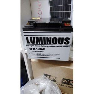 Luminous 100ah Solar Battery Non Maintenance Dry Cell Battery