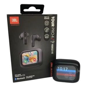 JBL Tour Pro 4 TWS Earbuds with Touch Display Smart Case, Adaptive ANC, and Legendary JBL Spatial Sound